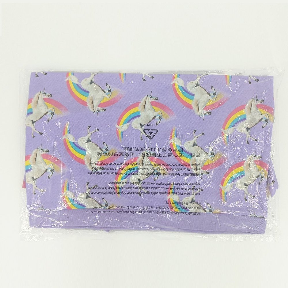 Carter's Girl's Unicorn Rainbow Graphic Print Fleece Crew Neck Sweatshirt 14 - Picture 4 of 5